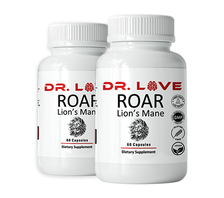 ROAR Lion's Mane 2-bottle starter pack