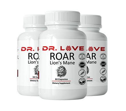 ROAR Lion's Mane 3-bottle popular pack