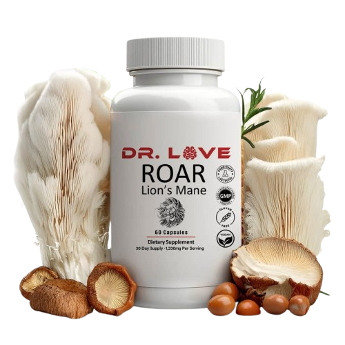 ROAR Lion's Mane - Dr. Robert Love's Brain Supplement